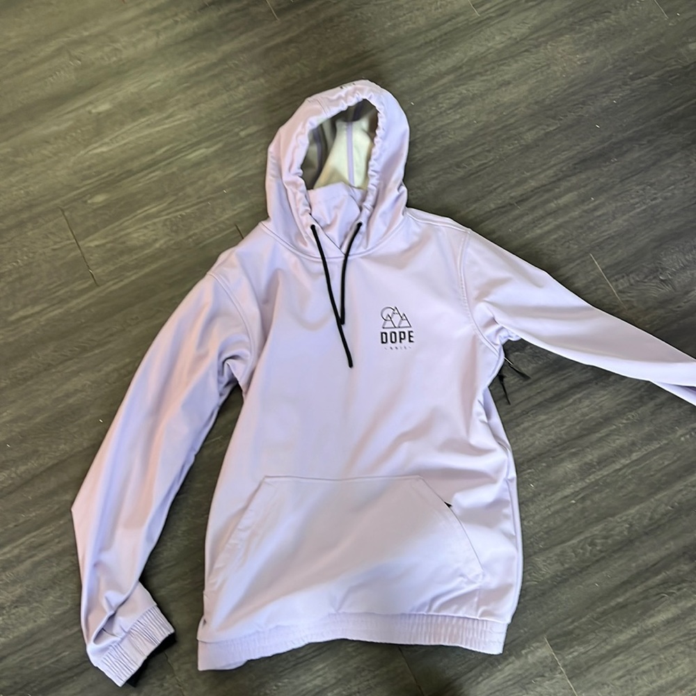Dope ski jacket purple size L